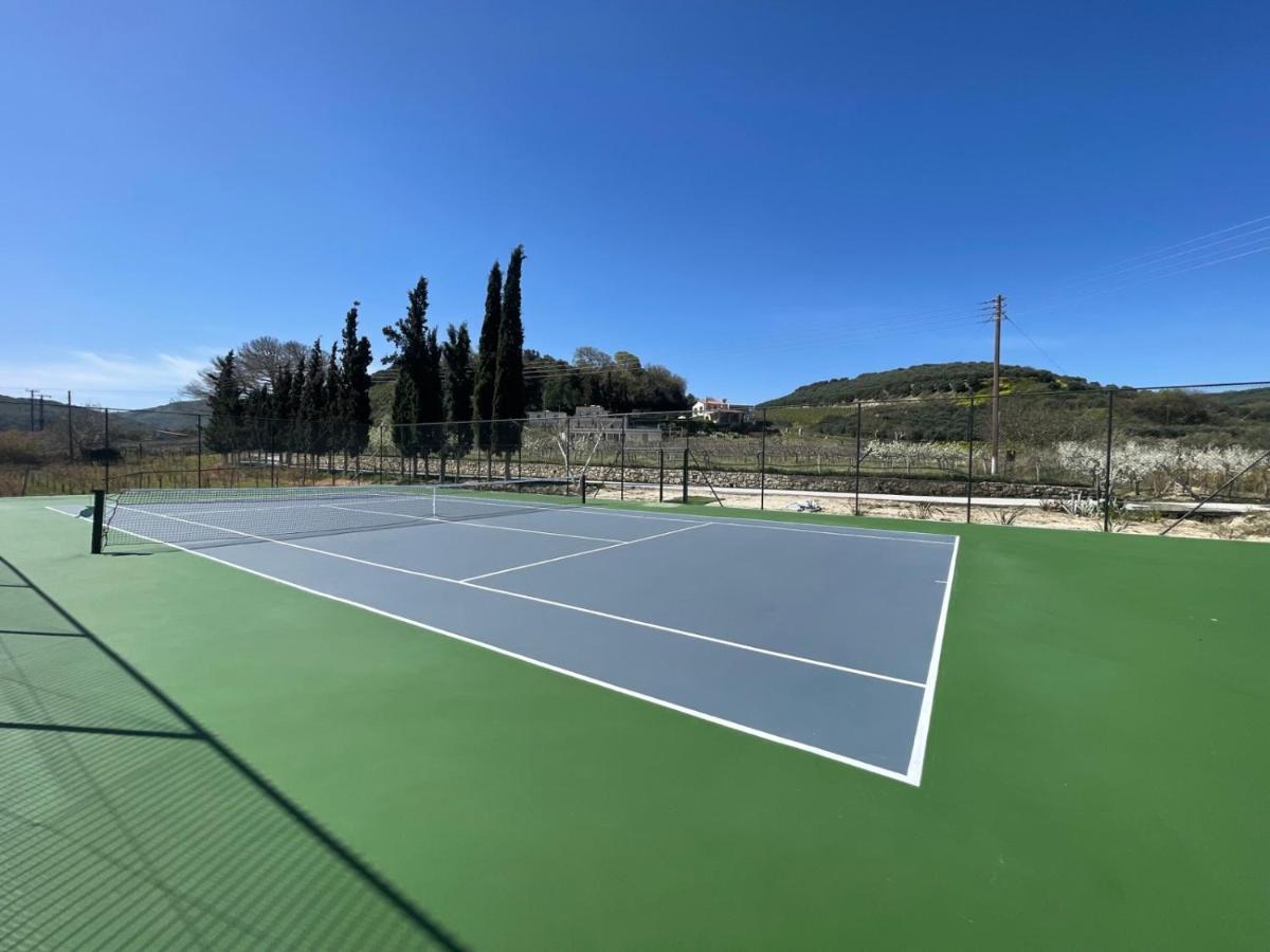 Villa Mantilari Wine Estate 7 Apartments 2 Private Pools 1 Heated Tennis Court Fitness Center Archanes Exterior foto